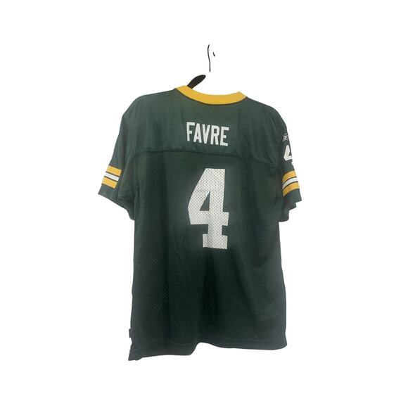 Vintage Brett Favre #4 Green Bay Packers NFL Players Inc Jersey Youth Sz XL - Picture 3 of 10